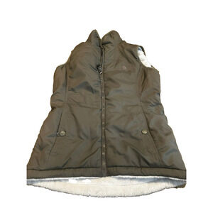 THE NORTH FACE Osito Vest Reversible Full Zip Women’s Size XS/TP Green